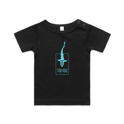 Mini Me Shark Tee Blue Thumbnail