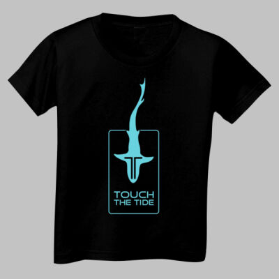 Toddler Shark Tee Blue Thumbnail